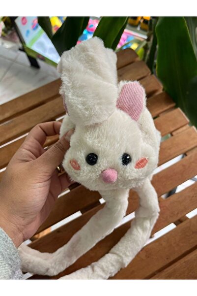 EyER Shoping Căști de pluș de culoare crem Crown - Mouse cu sunet emoționant