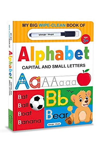 Wonder House Books My Big Wipe And Clean Book of Alphabet for Kids : Capital ...