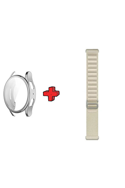 Tagomoon Samsung Galaxy Watch 7 44mm ile Uyumlu Kasa Ekran Koruyucu ve Alpine...