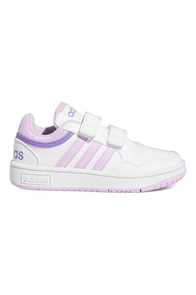 adidas Hoops 3.0 Cf C Kids White Sneaker Shoes If5319