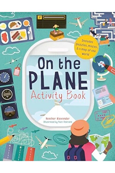 The Ivy Press كتاب الأنشطة على متن الطائرة: يتضمن الألغاز والمتاهات وأنشطة ال...