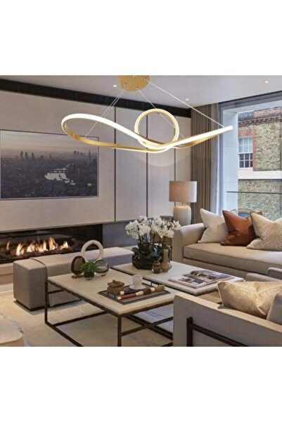 Genel Markalar Modern tarz beyaz LED avize, mutfak ve oturma odası şıklığı iç...