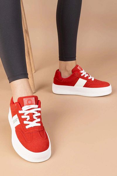 Benetton Thick Sole Sneakers