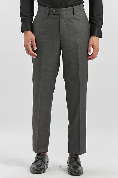 İmza Dark Anthracite Flexible Side Pocket Comfort Fit Classic Trousers 1003240163