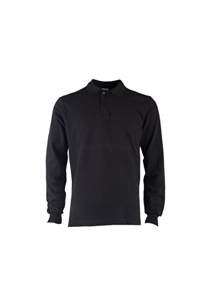 Kardelen İş Elbiseleri %100 Pamuk Lakos Kumaş Polo Yaka Uzun Kollu T-shirt