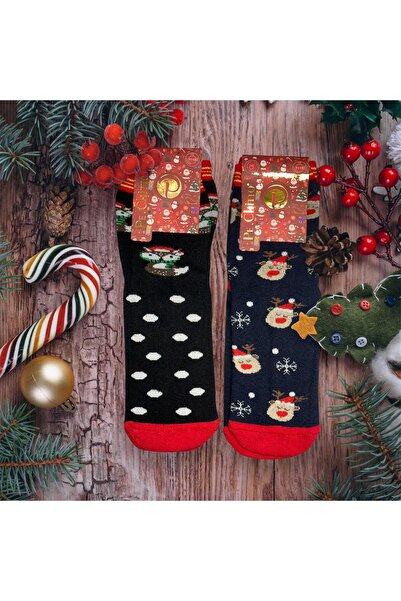 idsshop Новогодишен комплект зимни детски хавлии и чорапи - 2 части Нов сезон...