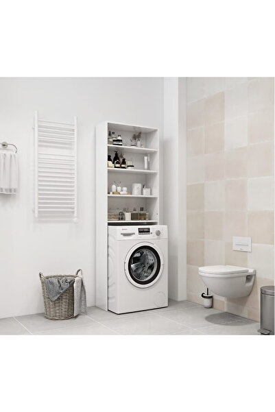 Lavanta Mobilya İmalat Vitim Mdf (1. Sınfır Mdf ) Çamaşır Makinesi Dolabı Açı...