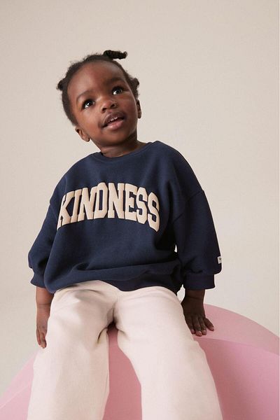 Zuzu Navy Blue Cream Suit
