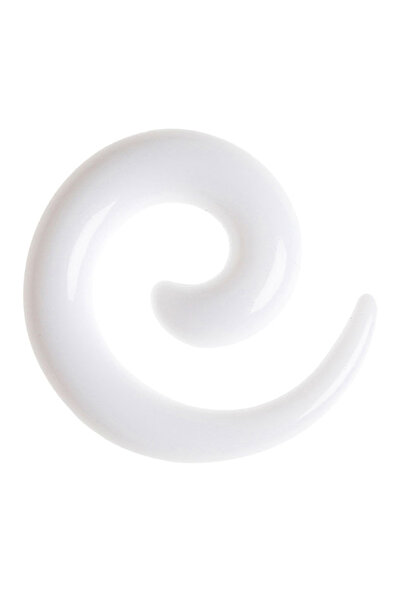 Rouge Spiral Tunnel Bioplast Piercing