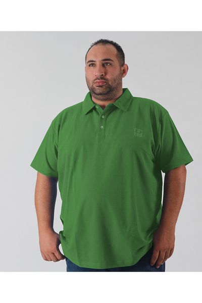 rood Μπλουζάκι Unisex Plus Size Polo με λαιμόκοψη