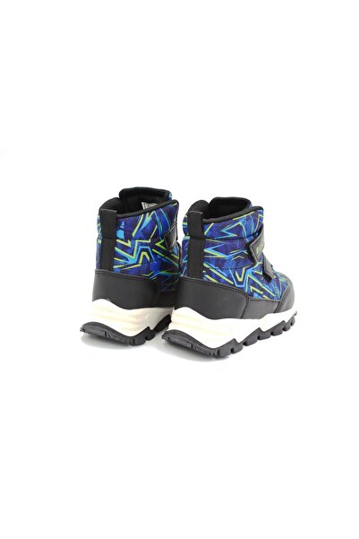 BUCKHEAD BUCK4183 Cırtlı Termo Kaymaz Taban Çocuk Bot SİYAH SAX
