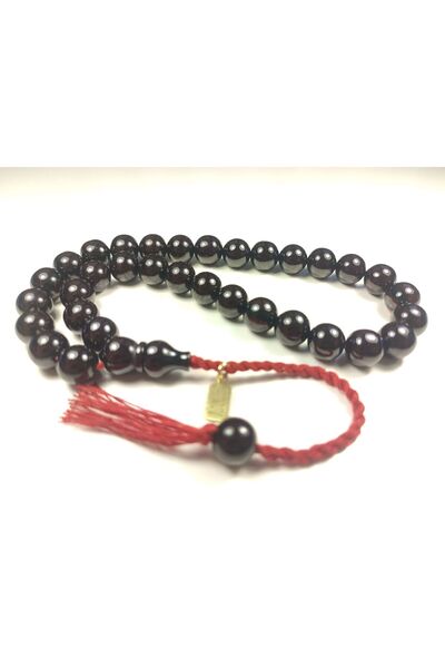 İskeçe Exclusive Osama Omari Master - 50 Years Old Imame Countersunk German Rosary Certified 6035