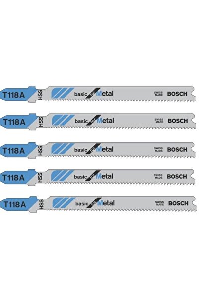 Bosch T 118 A  Metal Dekupaj Testere Ucu 5 li