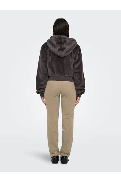 ONLY Onlvenice Faux Fur Hood Bomber Γυναικεία Παλτό 15322127