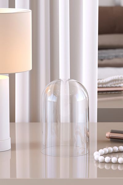 Pufwin Home Makeup Cosmetic Organizer - Πολλαπλών χρήσεων με πινέλο και κουτί οργάνωσης, διάφανο καπάκι