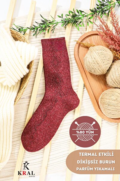 Miss Lana Ladies Socks Набір з 5 пар зимових вовняних шкарпеток для жінок - термобілизна та без швів