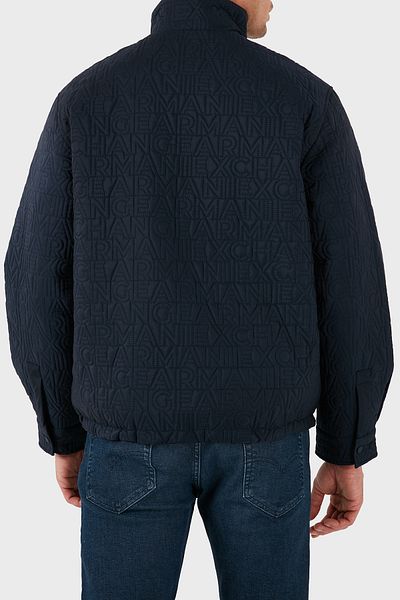 Armani Exchange Men's Logo Stand Collar Regular Fit Coat - 6Dzb10 Zn4Xz 1510