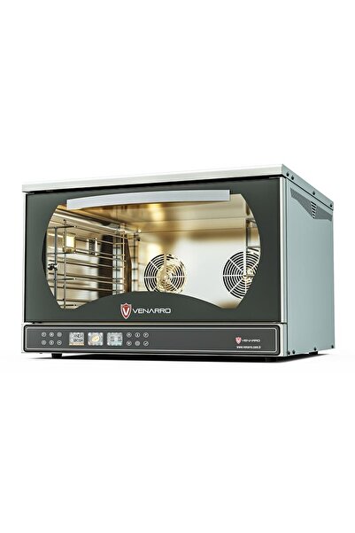 Venarro Konveksiyonel Patisserie Fırını - Buharlı (4-40x60 Tepsi Kapasiteli) ...
