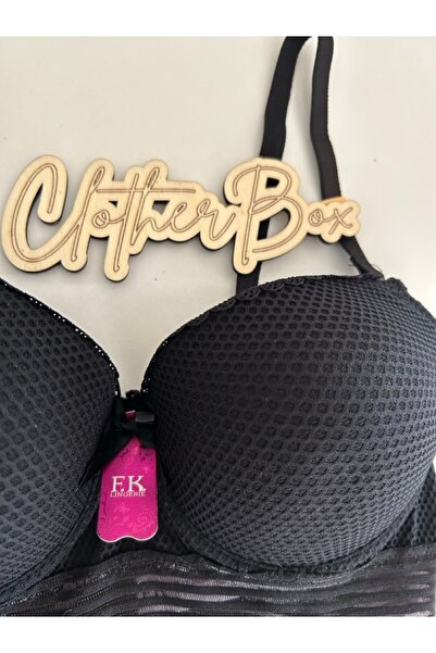 F.K Σουτιέν Push Up Strapless με Underwire και επένδυση