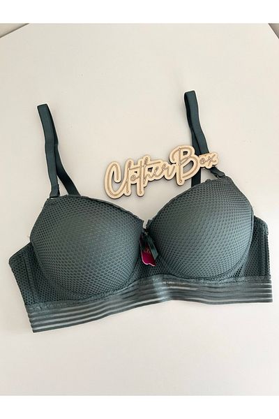 F.K Underwire and Padded Push up Strapless Bra