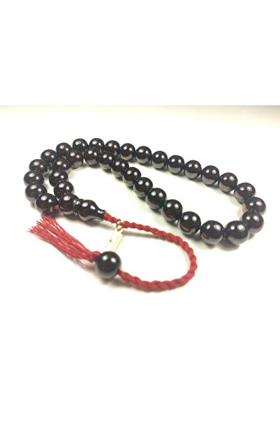 İskeçe Exclusive Osama Omari Master - 50 Years Old Imame Countersunk German Rosary Certified 6035