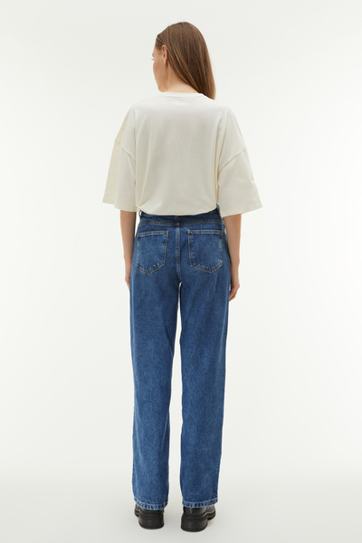 Mudo Cycling Neck Oversize Short Sleeve T-Shirt