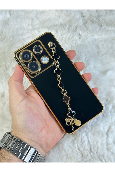 Vip Case Redmi Note 13 Pro 5g (في الخارج) - حامل يد من السيليكون لحماية الكاميرا من الأوساخ مع مقبض