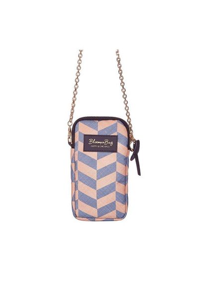 BloominBag حقيبة هاتف سموكي شيفرون