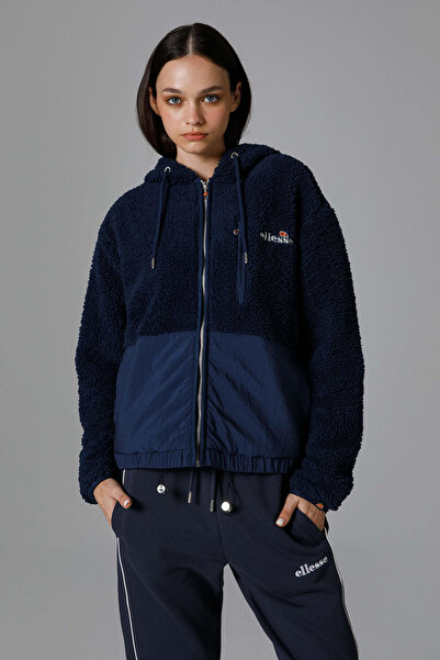 Ellesse Soft Textured Regular Fit Hooded Plush Coat Coat Ef181