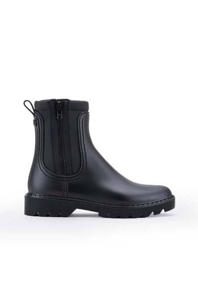 IGOR Chloe Engomada W10300 Yan Fermuarlı Kadın Yağmur Bot SİYAH