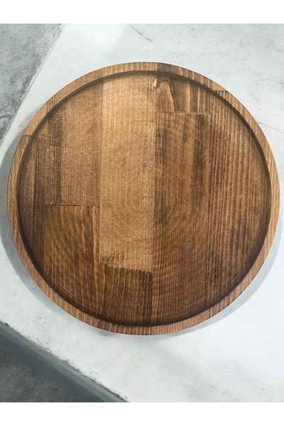 YAT Design Crafts Natural Wood Presentation Tray, Presentation Holder
