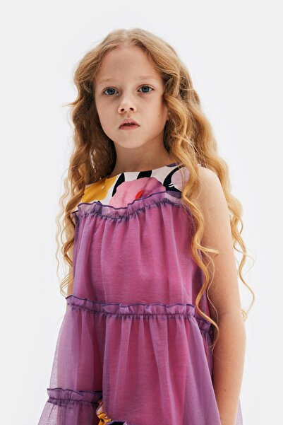 Lia Lea Bg Store Girl Purple Dress 23Ss0L01995