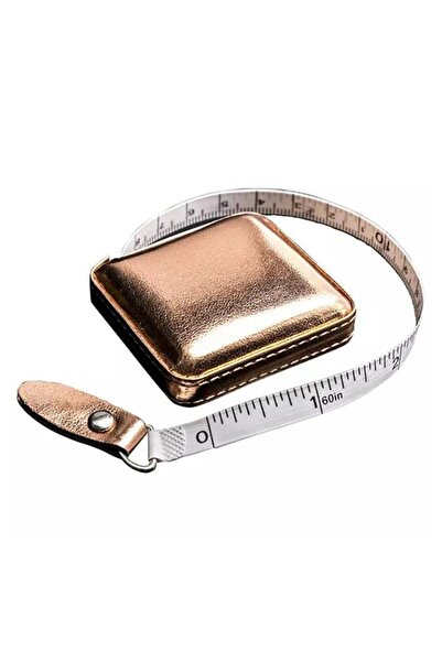 yumakça Mezura | Altın Renk Suni Deri Kaplı