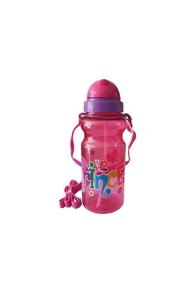 Dolphin Girl's Water Bottle 500ml Pink 1 Piece Princess Pink Water Bottle Plastic Water Bottle
