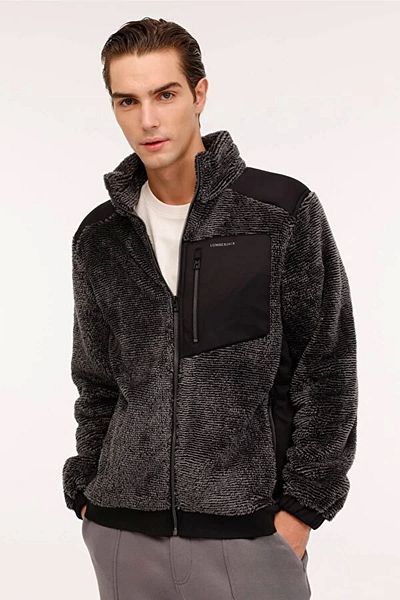 lumberjack 6 Wbf/fw24028m Ανδρικό Παλτό - Anthracite Melange