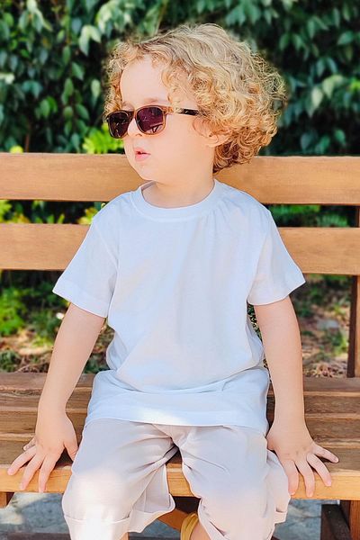 Breeze T-Shirt για αγόρι Basic 4-14 ετών, Λευκό