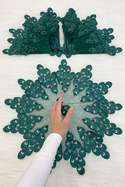 ZEYMERADE منديل العريس الأخضر، تفاصيل الحجر اللامع لحفلات الزفاف، وصيفة العروس، وعد الخطوبة، الحناء، ختان العروس