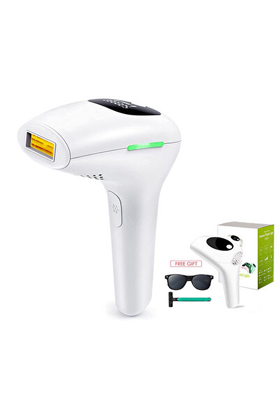 HBMH جهاز إزالة الشعر بالليزر Ipl للاستخدام المنزلي بتصميم جديد دائم وغير مؤل...