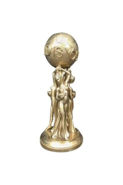 hoonistyle The World is Yours Altın Renk Büst Figürü