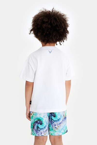 Nebbati Bg Store Boy White Tshirt 23Ss0Nb3517