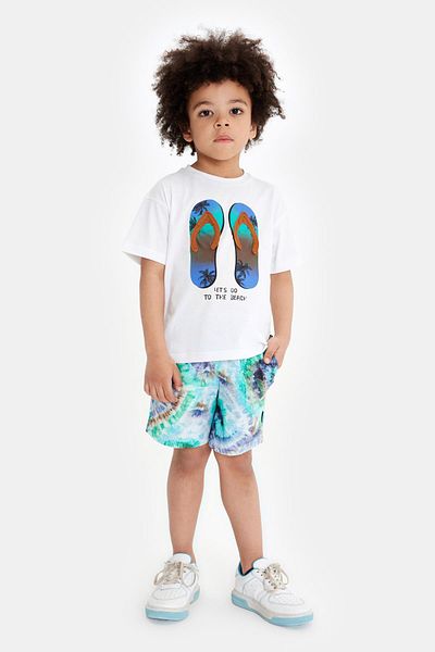 Nebbati Bg Store Boy White Tshirt 23Ss0Nb3517