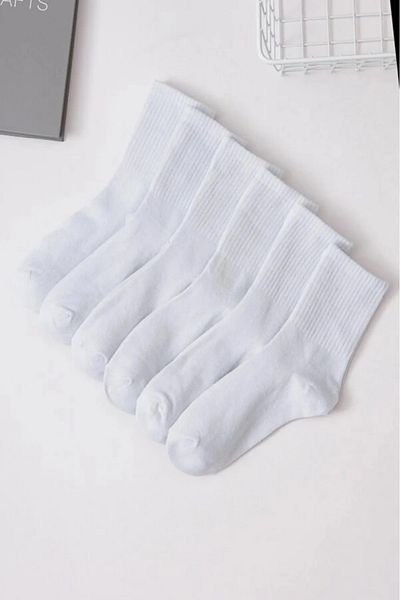 Fs Fresh Socks 6 ζευγάρια Half Conch Unisex College Κάλτσες-Κάλτσες αθλητικών παπουτσιών