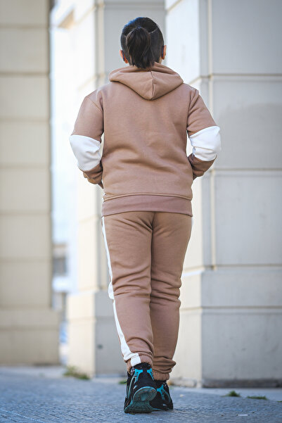 Pina Kids Σετ φόρμας για αγόρι με ριγέ κουκούλα - Φερμουάρ ESF.0092