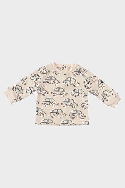 Layette بي جي ستور بيبي بوي سويت شيرت أصفر 22fw0lt8406