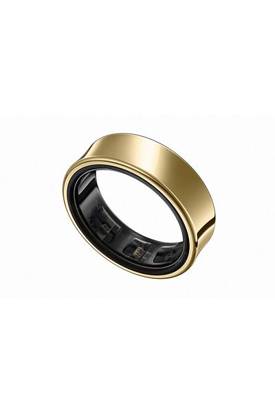 Samsung Galaxy Ring Fitness Monitor Sleep Tracker AI Smart Ring Size 6 - Titanium Gold