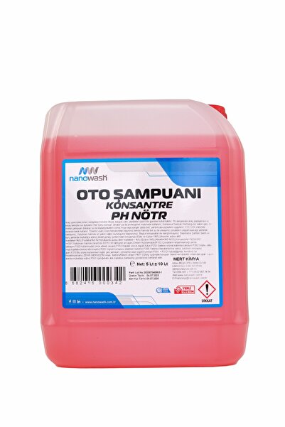 nanowash Oto Şampuanı 5 Lt