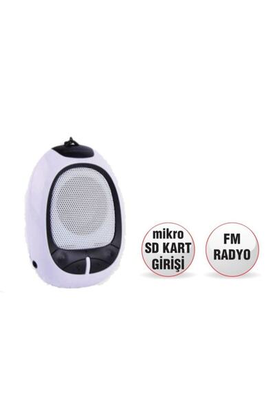 GOLDMASTER Sr-131 Sd Kart Girişli Hoparlör Radyolu Mavi-beyaz