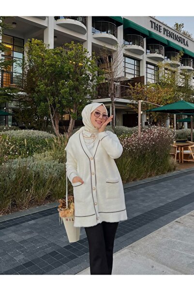 PİNK FLY Angora Women - Σχέδιο με κουμπιά