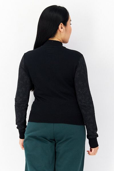converse Women Sportswear Fit Full Zip Training Sweatshirt, Black