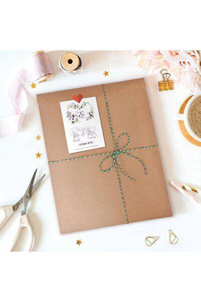 Dekals 5 Adet 32x40 Mega Boy Kraft Hazır Hediye Poşeti Hediye Kağıdı (Kazak, Gömlek, Sweat, Vs Uygun)